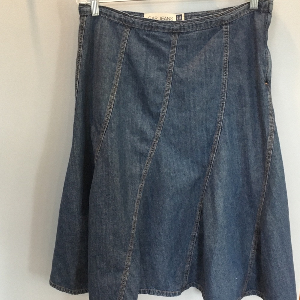 Gap denim skirt.  Great condition.  Size 12.